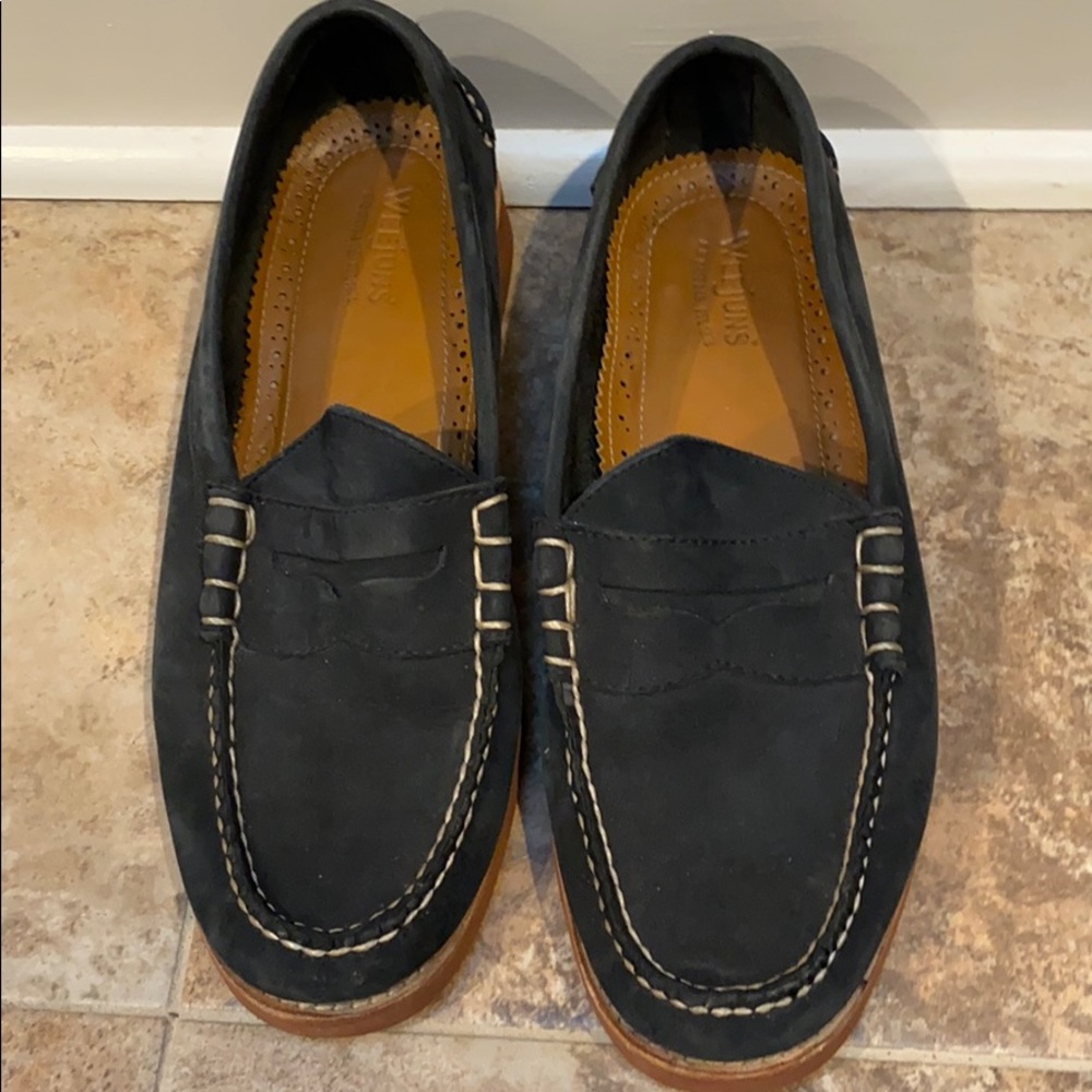 Bass Navy Blue Men’s Loafers Size 8